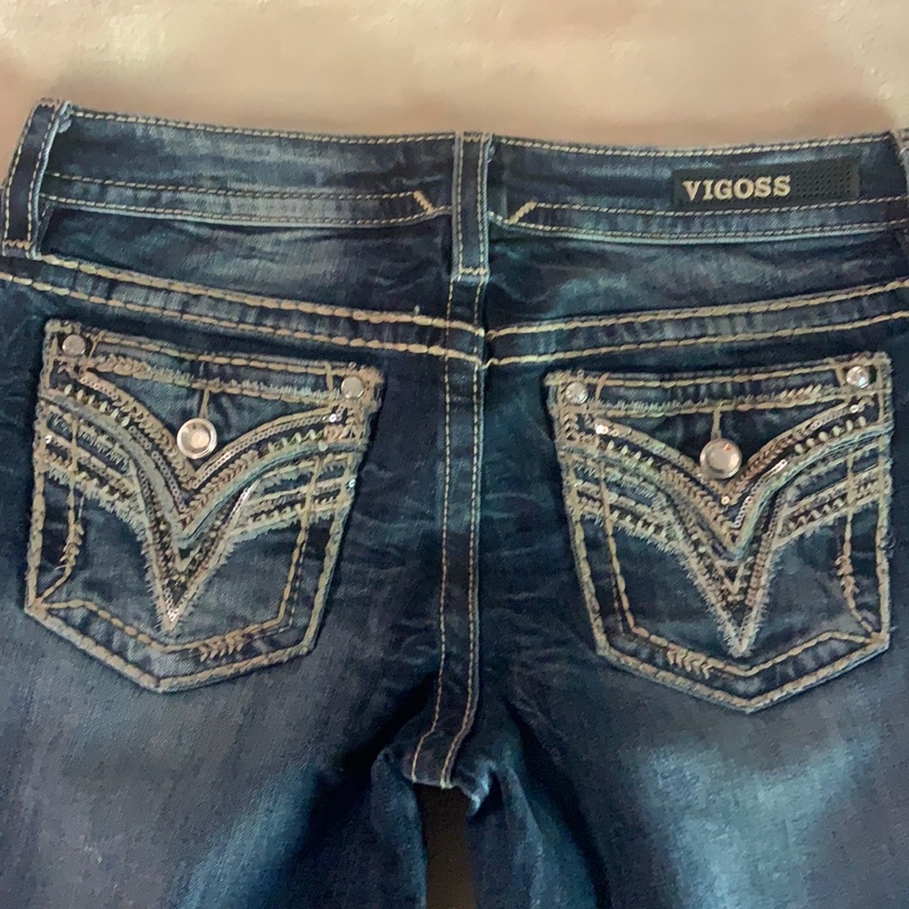 Vigoss Jeans, Dallas Boot Cut, Size 3/4, L33